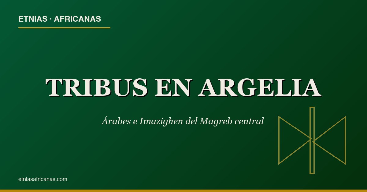 Árabes e Imazighen del Magreb central
