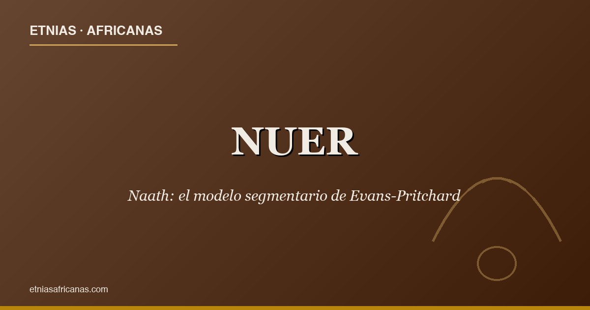 Nuer Naath: modelo segmentario de Evans-Pritchard