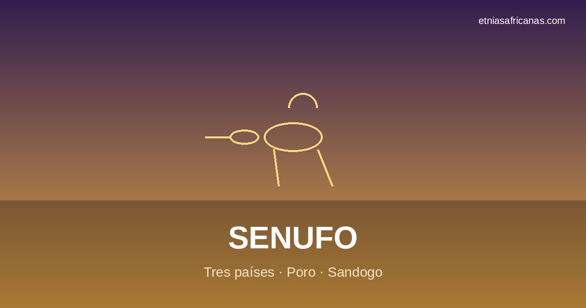 Pájaro setien senufo y bastón ritual Poro